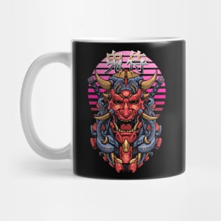 oni mecha samurai Mug